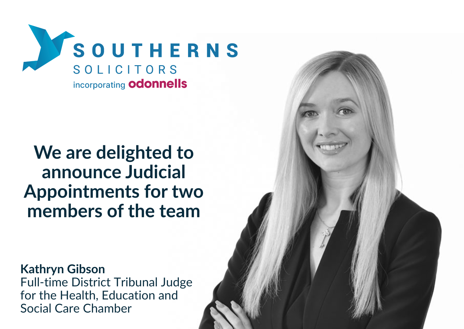 Southerns are Delighted to Announce Judicial Appointments for Two Members of the Team.